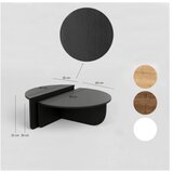 Hanah home Club sto Podium 90x30x60cm Crni | Eponuda.ba