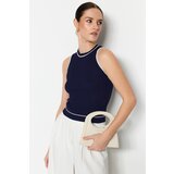 Trendyol Blouse - Navy blue - Regular fit Cene