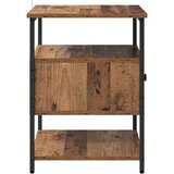 vidaXL Nočna omarica Star les 40 x 42 x 56 cm Konstruiran les | Shoptok.si