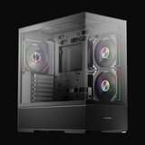 LC-Power Case Gaming 812BOnyx Vision, Midi-Tower, ATX3xARGB fans,GPU: 400mm, CPU Cooler: 190m | Eponuda.ba