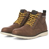 Jack & Jones Čizme na vezanje 'JFWDENVER' cappuccino / bijela | shoptok.hr