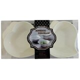  Set keramičkih činija 8052, Bele, 2 komada Cene