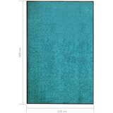 vidaXL pralni predpražnik cyan moder 120x180 cm | Shoptok.si