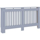  Pokrov za radijator antracit 152 x 19 x 81,5 cm MDF | shoptok.hr