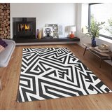  Tepih sa gumenom podlogom 120x180cm - geometric crno-beli, TG-1121 Cene