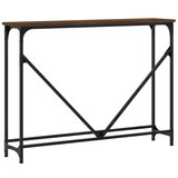  Konzolni stol boja hrasta 102 x 22 5 x 75 cm konstruirano drvo | shoptok.hr