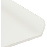 Lebdeća polica Zidne 4 pcs Bijeli 80 x 9 x 2,5 cm Čelik | shoptok.hr
