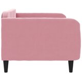  Dnevni krevet ružičasti 90 x 200 cm baršunasti | shoptok.hr