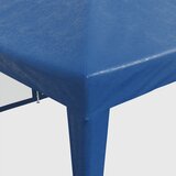 Šator za zabave s 12 mrežasta bočna zida plavi 8x4 m HDPE | shoptok.hr