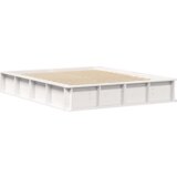 vidaXL Krevet s liftom za skladištenje u bijeloj boji, 160 x 200 cm, čvrsto borovo drvo. | shoptok.hr