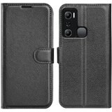 INORCO Ovitek za mobilni telefon Infinix Hot 20i 4G Litchi tekstura denarnica preklopno stojalo PU usnjen ovitek za telefon, (22033094) Cene