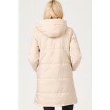 Dewberry Z6652 LADIES COAT-LIGHT BEIGE | Shoptok.si