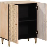  Bočni ormarić 60 x 33 x 75 cm od masivnog drva manga | shoptok.hr
