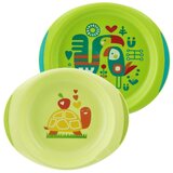 Chicco Set tanjira za bebe 2/2 zeleni | Eponuda.ba