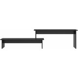  Set TV komoda Crni hrast 180,5 x 30 x 43 cm Konstruirano drvo | shoptok.hr