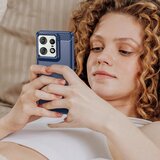 Techsuit Carbon Silicone maska za Motorola Edge 50 Pro – crna | shoptok.hr