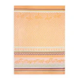 Zwoltex Unisex's Dish Towel Kurki Orange/Pattern