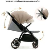 Kinderkraft select otroški voziček mitzy™ linen beige | Shoptok.si