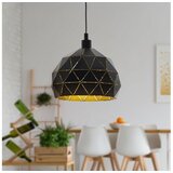 Eglo Roccaforte visilica/1, e27, prečnik 400, crna | Eponuda.com