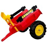 Lean_Toys Traktor s prikolico rdeča na pedale 135 cm | Shoptok.si