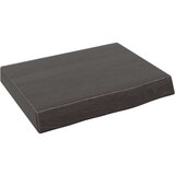  Polica tamnosiva 40x30x(2-6) cm od obrađene hrastovine Cijene