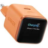 Anker Nano kućni punjač sa ekranom 45W, Type C, narandžasti Cene