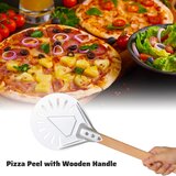 TESTYU perforirana lopata za pico z lesenim ročajem 18cm | Shoptok.si