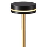  LED prigušiva punjiva stona lampa SAM LED/5W/5V 3600 mAh crna/zlatna | Eponuda.com