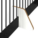  Vrata za pse z stojali 4 pcs Črni hrast 100 x 100 cm, (5000232670) | Shoptok.si