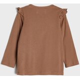 Sinsay Pamučne majice dugih rukava s volanima 3 pack | shoptok.hr