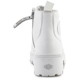 Palladium Visoke superge Pallabase Leather White black M Bela | Shoptok.si