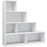 Furnova Knjižna omara/pregrada visok sijaj bela 155x24x160 cm, (21932986) | Shoptok.si