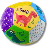 Set od tri mekane lopte s motivom veselog dinosaura - 9cm | shoptok.hr
