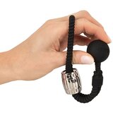 Rebel Heavy Rope Cock Strap with Ball Black | Shoptok.si