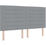  Krevet od pjene s madracem i LED-om Svjetlosiva 180 x 200 cm Slike