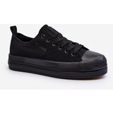 EVENTO Women's Fabric Sneakers Black Staneva | shoptok.hr