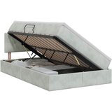  s od storage Svjetlosiva 120 x 200 cm Baršun | shoptok.hr