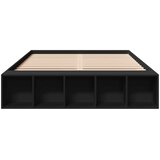  Okvir za krevet crni 120x190 cm konstruirano drvo | shoptok.hr