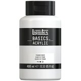 LIQUITEX basics Akrilna boja (Titan bijelo, 400 ml, Boca) | shoptok.hr