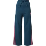 ADIDAS SPORTSWEAR Športne hlače 'Future Icons 3-Stripes' petrol / roza