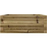  Vrtno cvetlično korito 60x60x23 cm impregnirana borovina | Shoptok.si