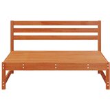  Vrtna srednja sofa Masivna borovina Voskan Rjava, (5000270918) | Shoptok.si