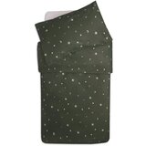 Jollein posteljina 2 djelna 100x140 stargaze leaf GREEN | shoptok.hr