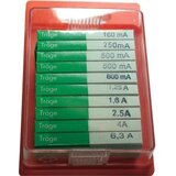 Eska komplet varovalk, počasne, 5 x 20 mm spor, sadržaj: 100 komada Cijene