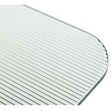 noo.ma Klubska mizica s stekleno mizno ploščo v naravni barvi 55x105 cm Kob – | Shoptok.si