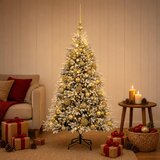  Umjetno božićno drvce s kuglicama 150 cm 150 LED lampica | shoptok.hr