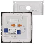  LED plafonsko svetlo LED/12,5W/230V 3000/3500/4000K 17x17 cm hrom | Eponuda.com