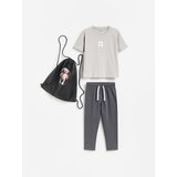 Reserved BABIES` T-SHIRT, TROUSERS & BAG - crno Cijene