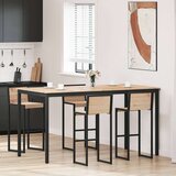  Stol za bar Prirodna 110 x 55 x 105 cm Čvrsto borovo drvo | shoptok.hr
