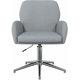  Okretne radne stolice 2 kom. 54 x 58 x 90 cm Svjetlosiva | Eponuda.com